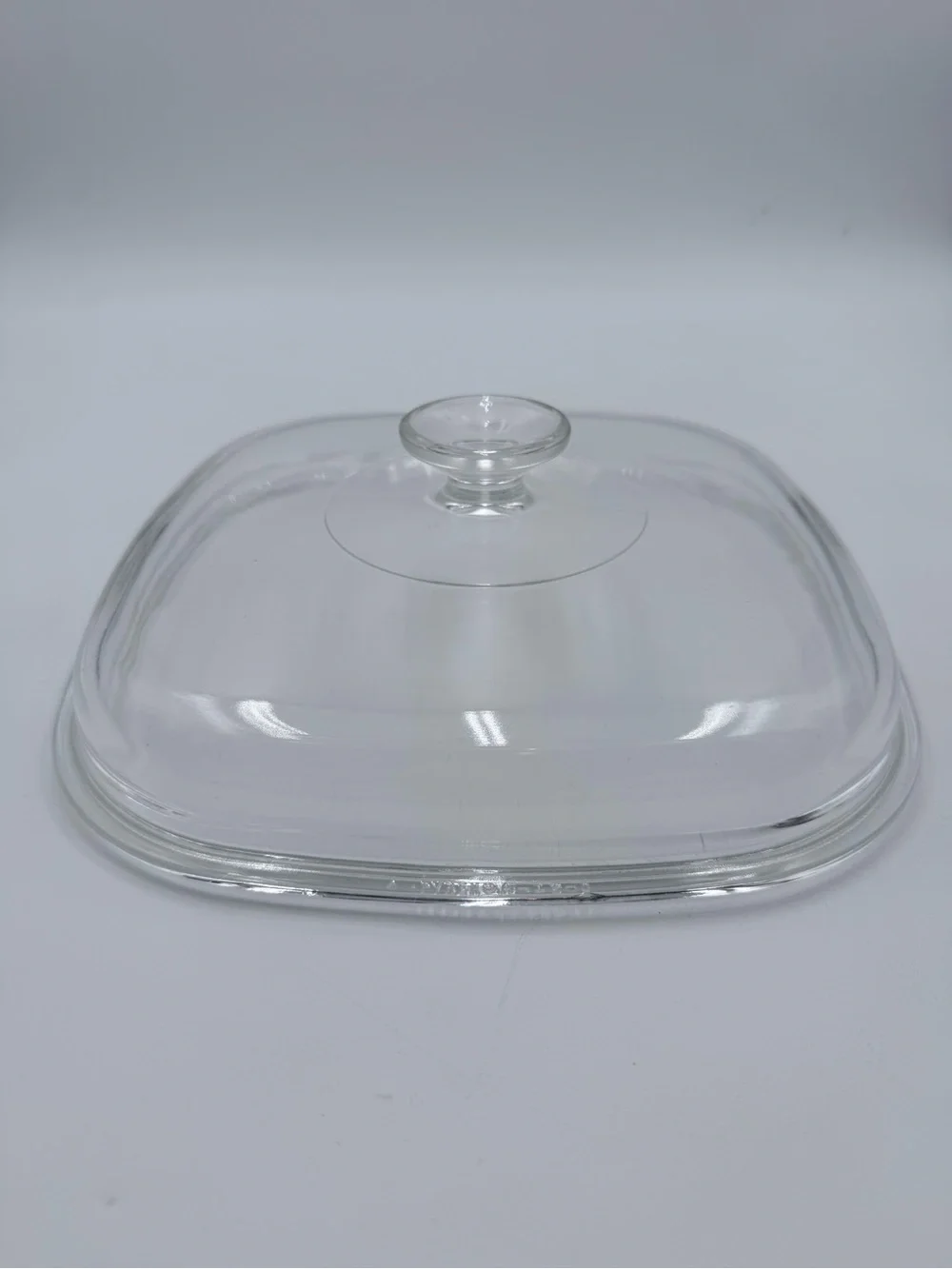 Pyrex A 12 C Clear Glass Square Replacement LID ONLY For Corning Ware 10